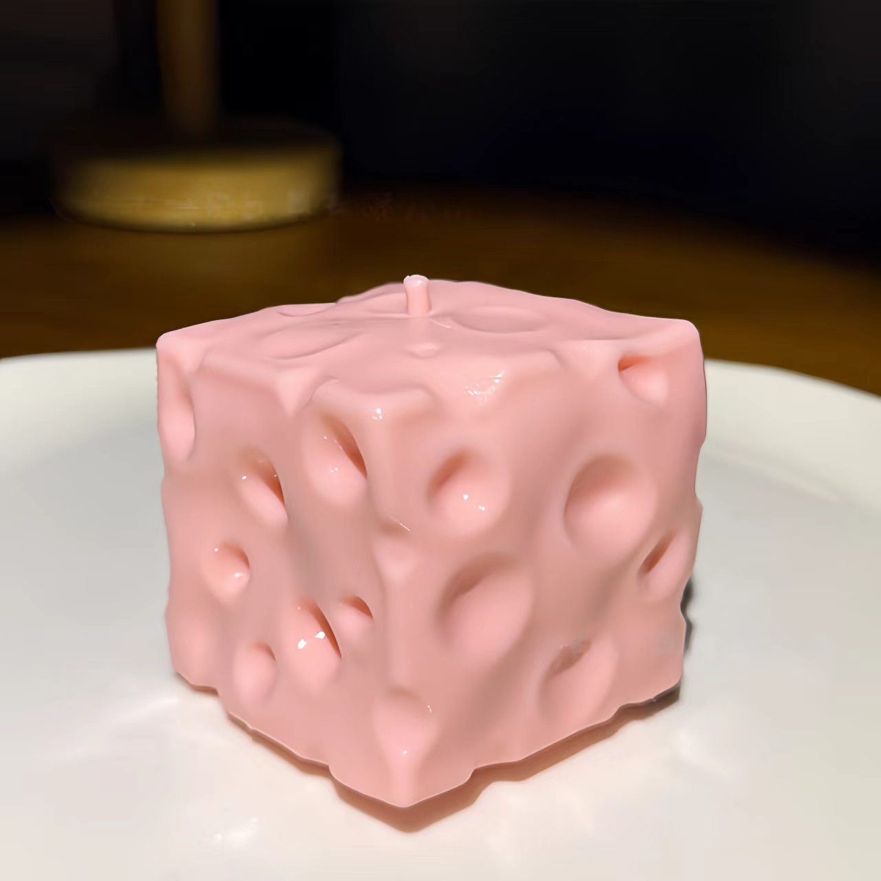 7cm Giant Vaseline Cheese Squishy - Moldable Non-Rebound Fidget Toy | 480g Jumbo Stress Relief Ball