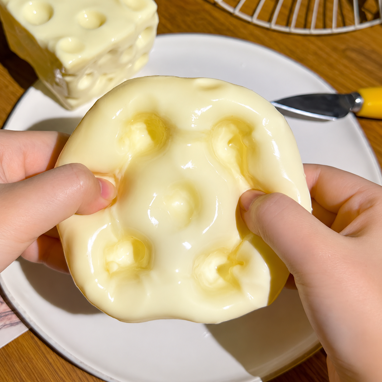Giant Vaseline Cheese Squishy
